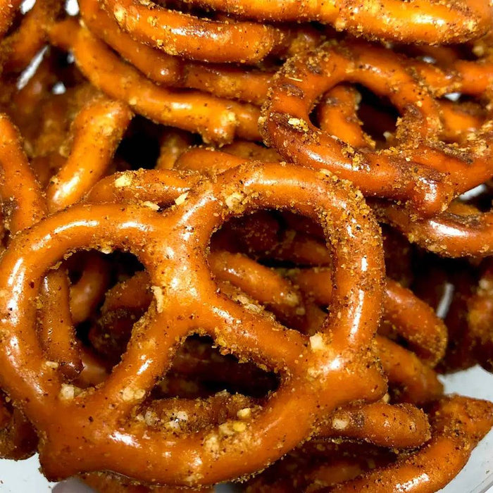 Kingston Artisan Snacks & Seasonings Co. - SAMPLER SIZE - TWISTED TACO PRETZELS (1/4 lb)