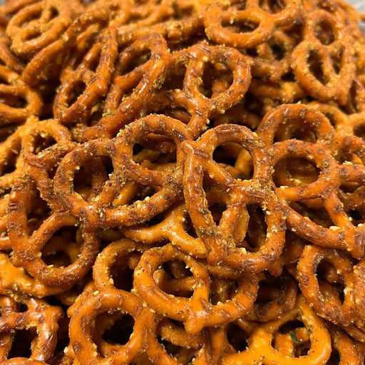 Kingston Artisan Snacks & Seasonings Co. - SAMPLER SIZE - CAJUN SEASONED PRETZELS (1/4 lb)