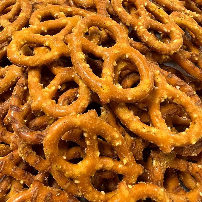 Kingston Artisan Snacks & Seasonings Co. - SAMPLER SIZE - DILL-ICIOUS DILL PRETZELS (1/4 lb)