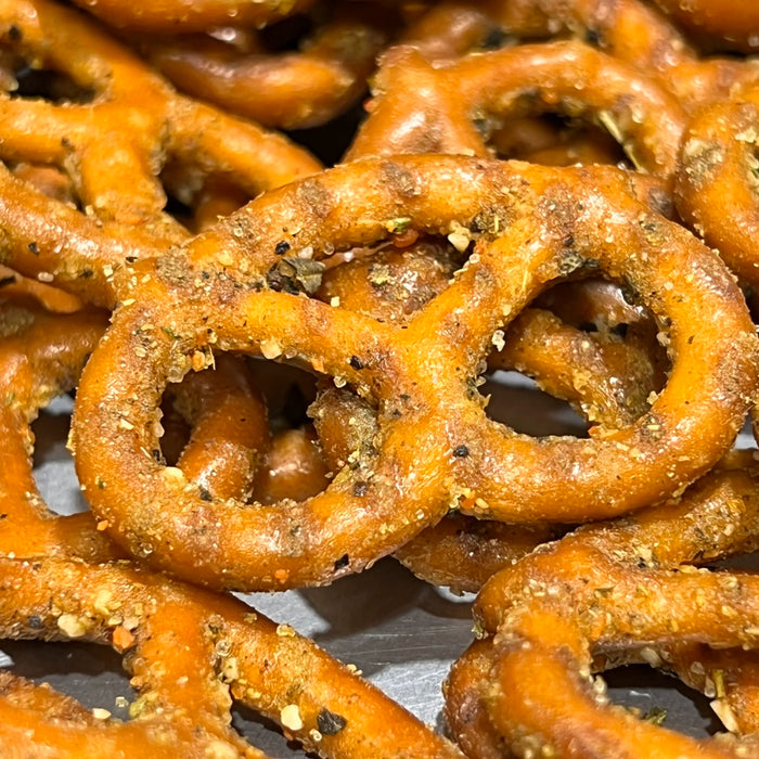 KINGSTON'S HOLIDAY FLAVOR BOMB PRETZELS