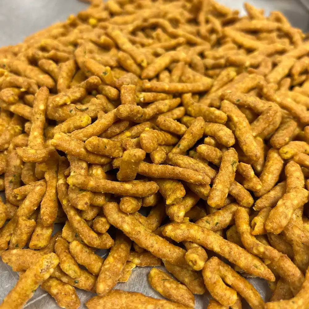 PARMESAN GARLIC SEASONED SESAME STICKS — Kingston Snacks & Seasoning Co.