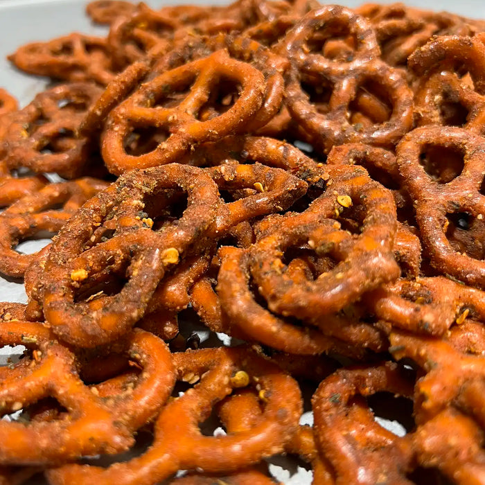 FLAMIN' HOT PIZZA PRETZELS