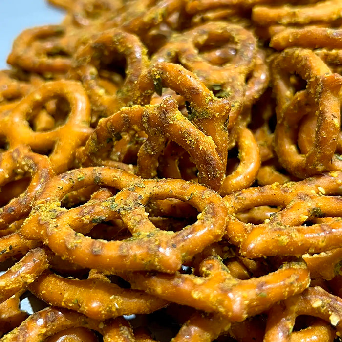 TURMERIC & CURRY PRETZELS