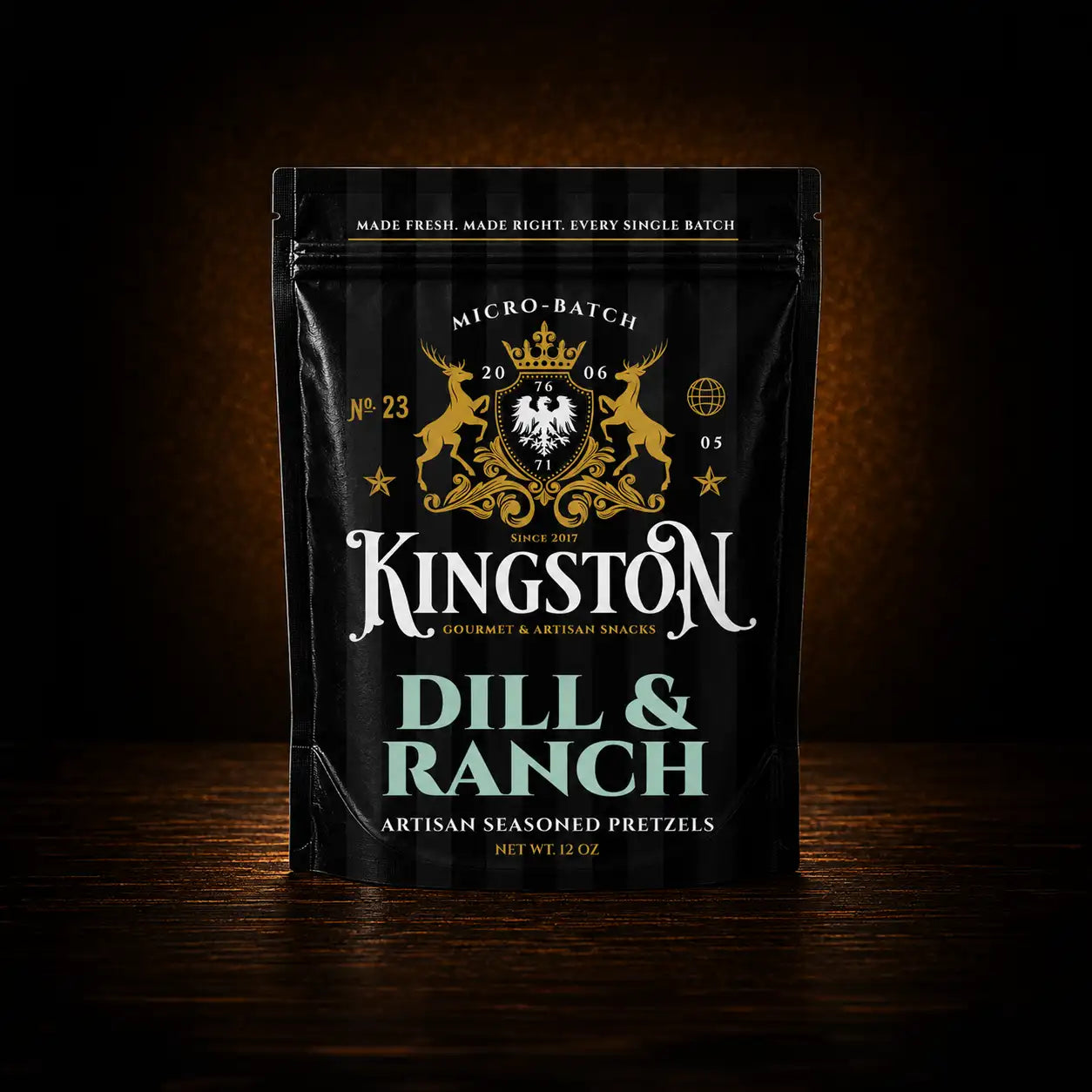 Dill & Ranch Artisan Pretzels – ¾ lb Artisan Pouch