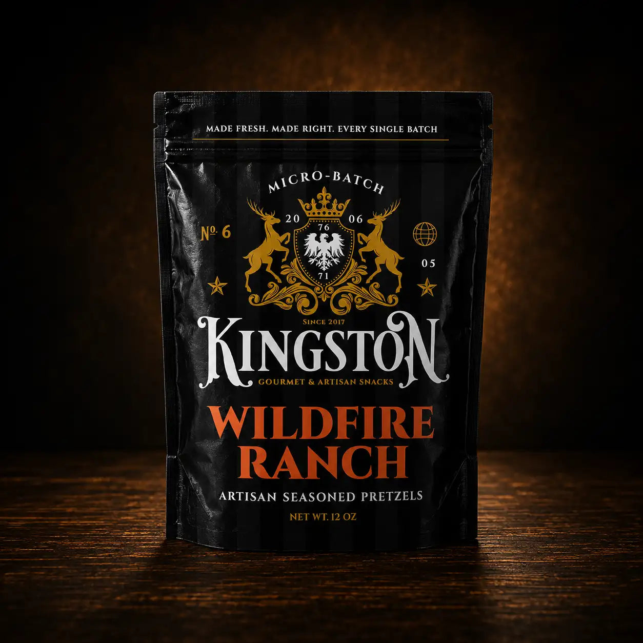 Wildfire Ranch Artisan Pretzels – ¾ lb Artisan Pouch